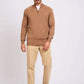 Regular Fit Solid Classic Zipped Sweater