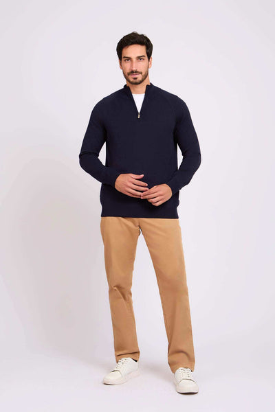 Men Regular Fit Pullover - Blue