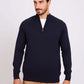 Regular Fit Solid Classic Zipped Sweater