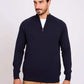 Regular Fit Solid Classic Zipped Sweater