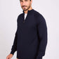 Regular Fit Solid Classic Zipped Sweater