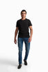 Crew Neck Solid Basic Tee