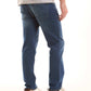 Blue Slim-Fit Cotton Jeans
