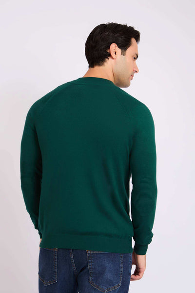 Men Regular Fit Pullover - Green