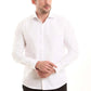 Solid Long Sleeves Buttoned Shirt