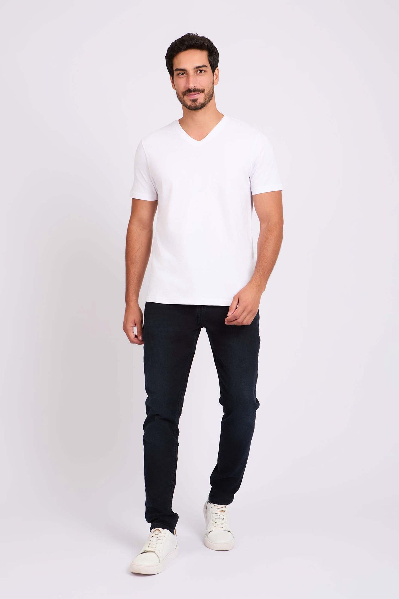 Men Regular Fit T-shirt - White