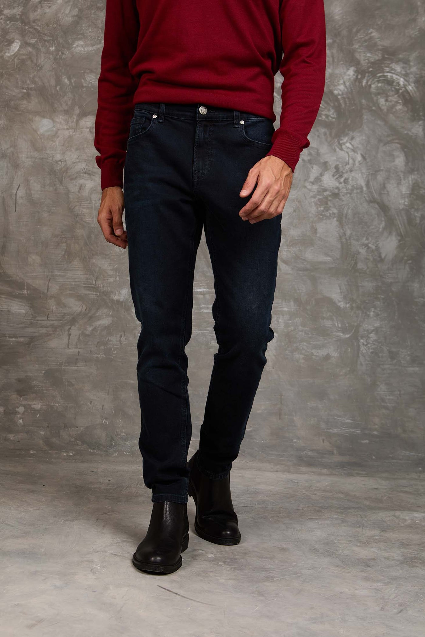 Men Regular Fit Denim - Blue