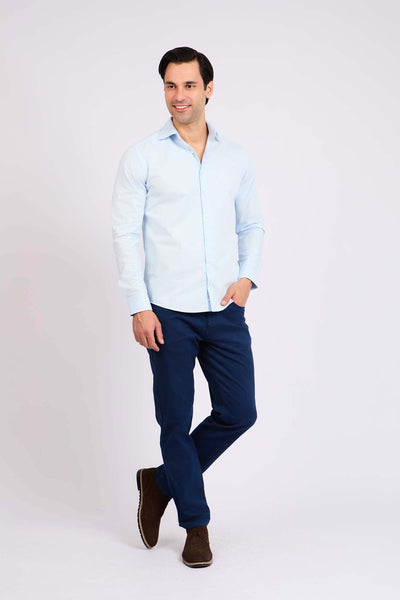 Men Regular Fit Shirt - Blue