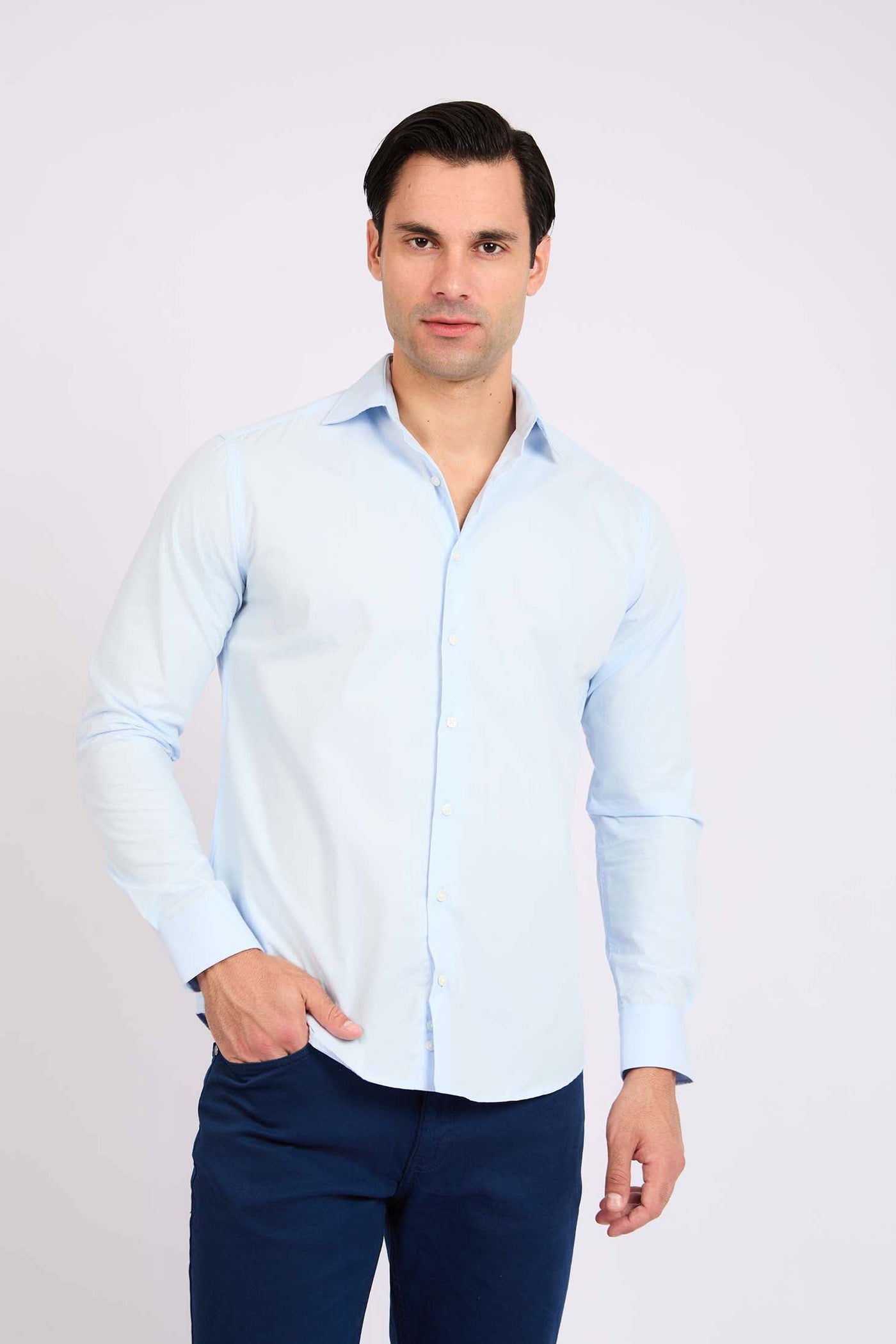 Men Regular Fit Shirt - Blue