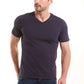 V-Neck Solid Basic Tee