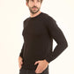 Long Sleeves Solid Basic Pullover