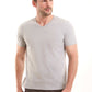 V-Neck Solid Basic Tee