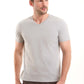 تيشيرت أساسي سادة برقبة V