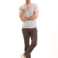 V-Neck Solid Basic Tee