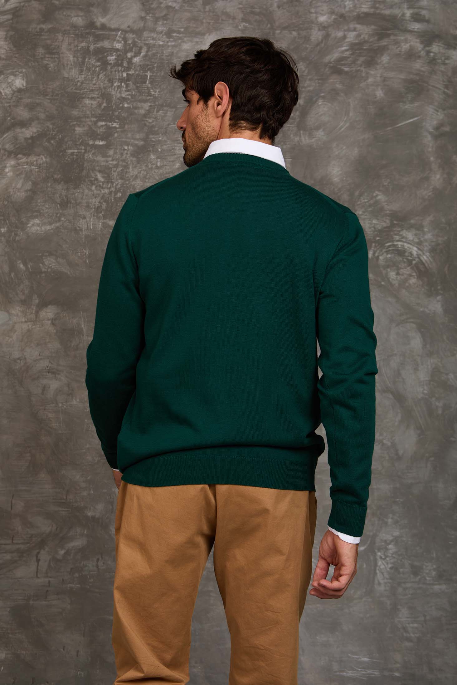 Long Sleeves Solid Basic Pullover