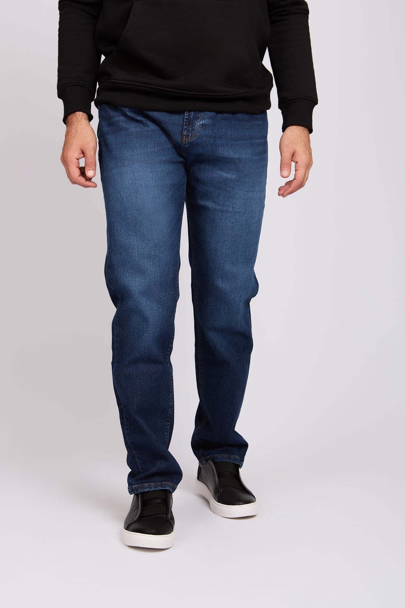 Men Straight Leg  Denim - Blue