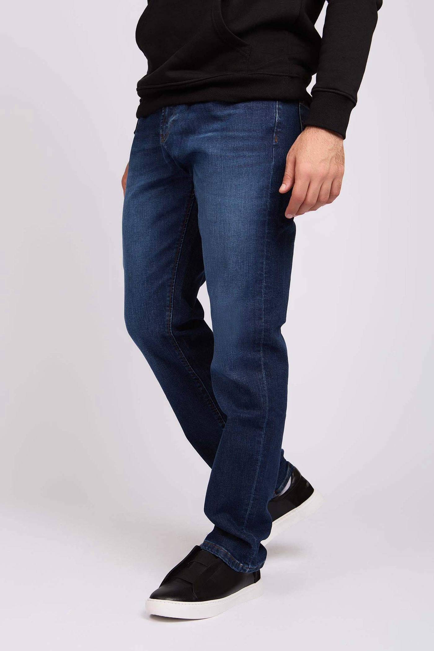 Men Straight Leg  Denim - Blue