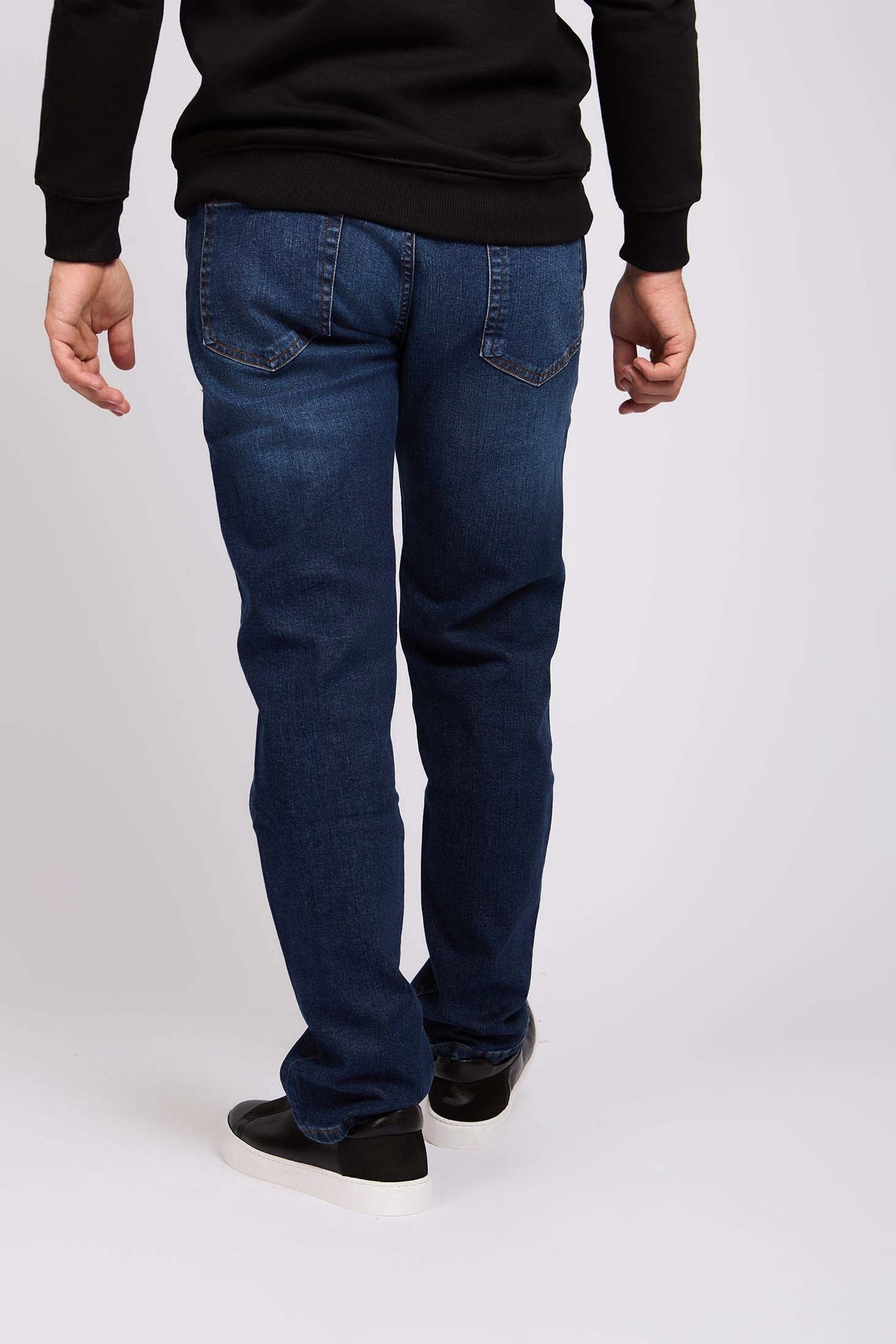 Men Straight Leg Denim - Blue