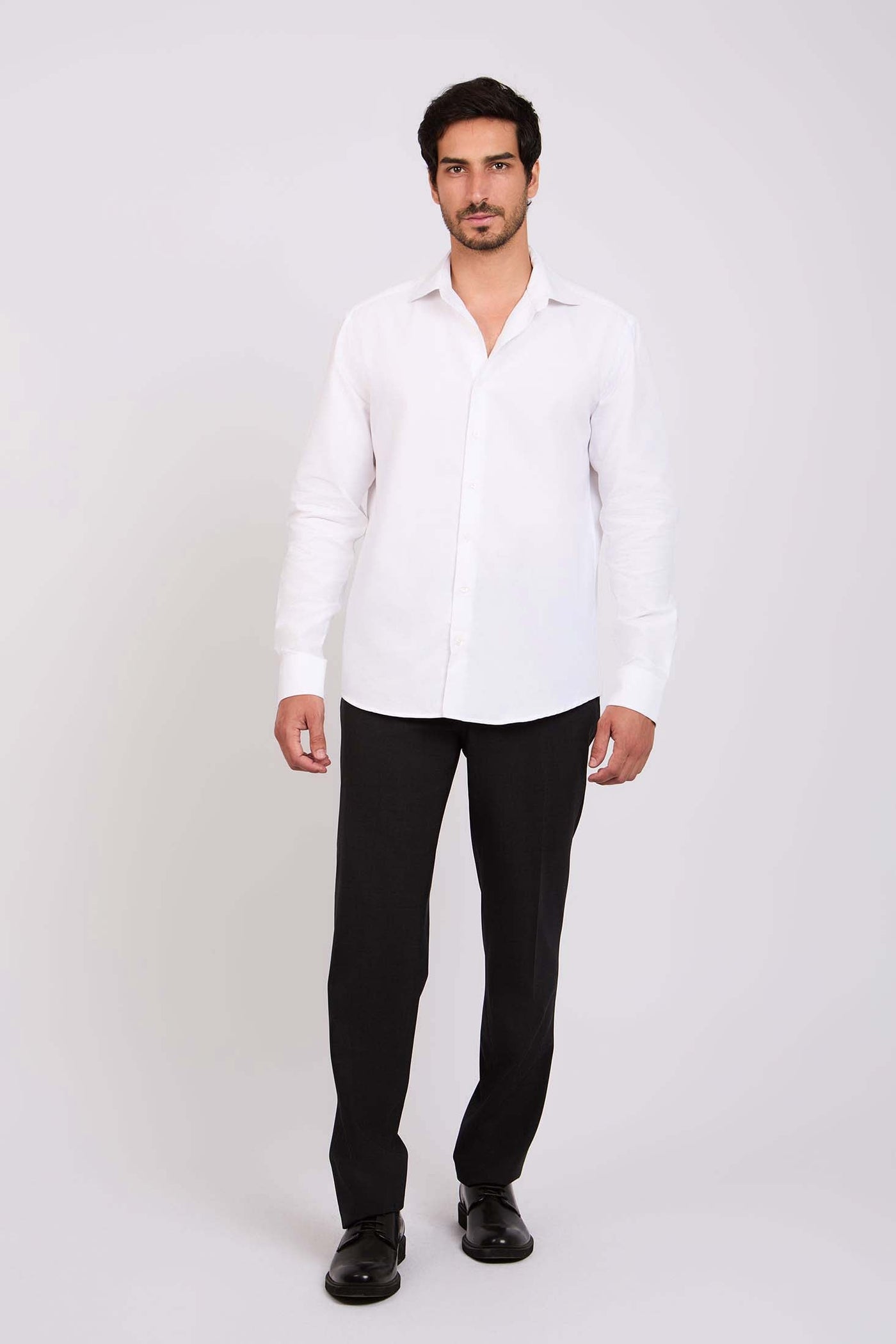 Men Regular Fit Shirt - White