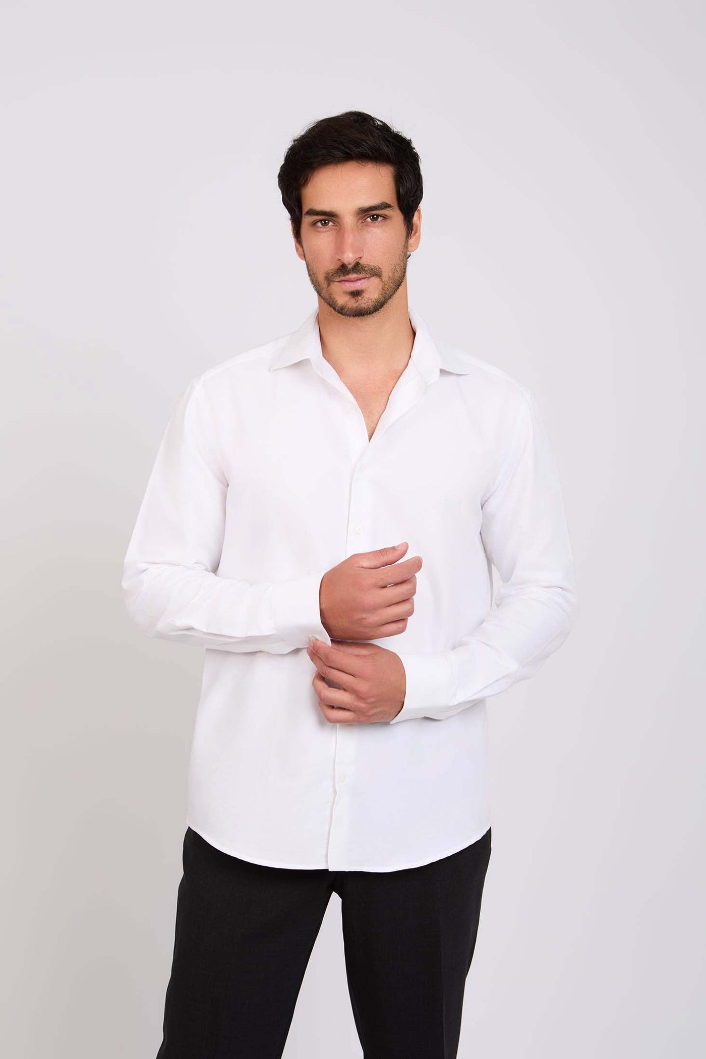 Men Regular Fit Shirt - White