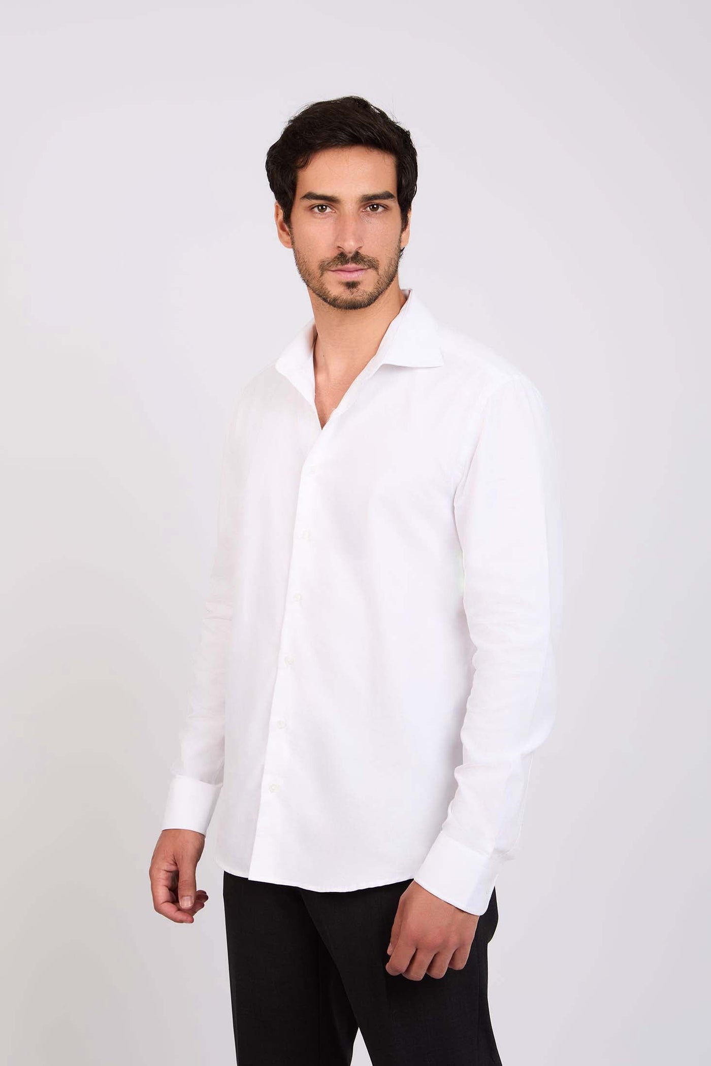 Men Regular Fit Shirt - White