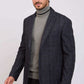 Men Regular Fit Blazer Navy