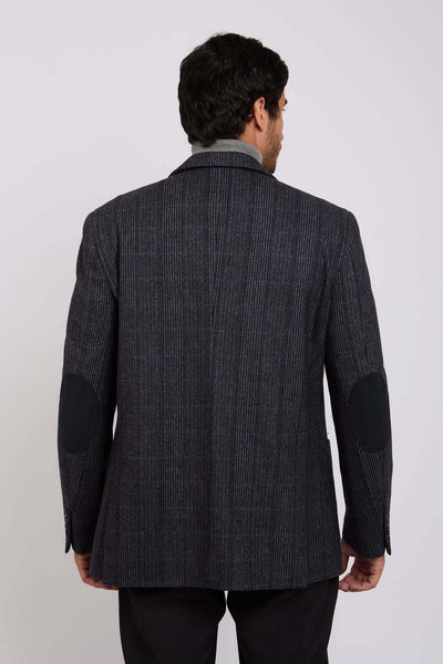 Men Regular Fit Blazer - Navy