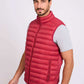 Men Regular Fit Vest Red