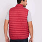 Men Regular Fit Vest Red