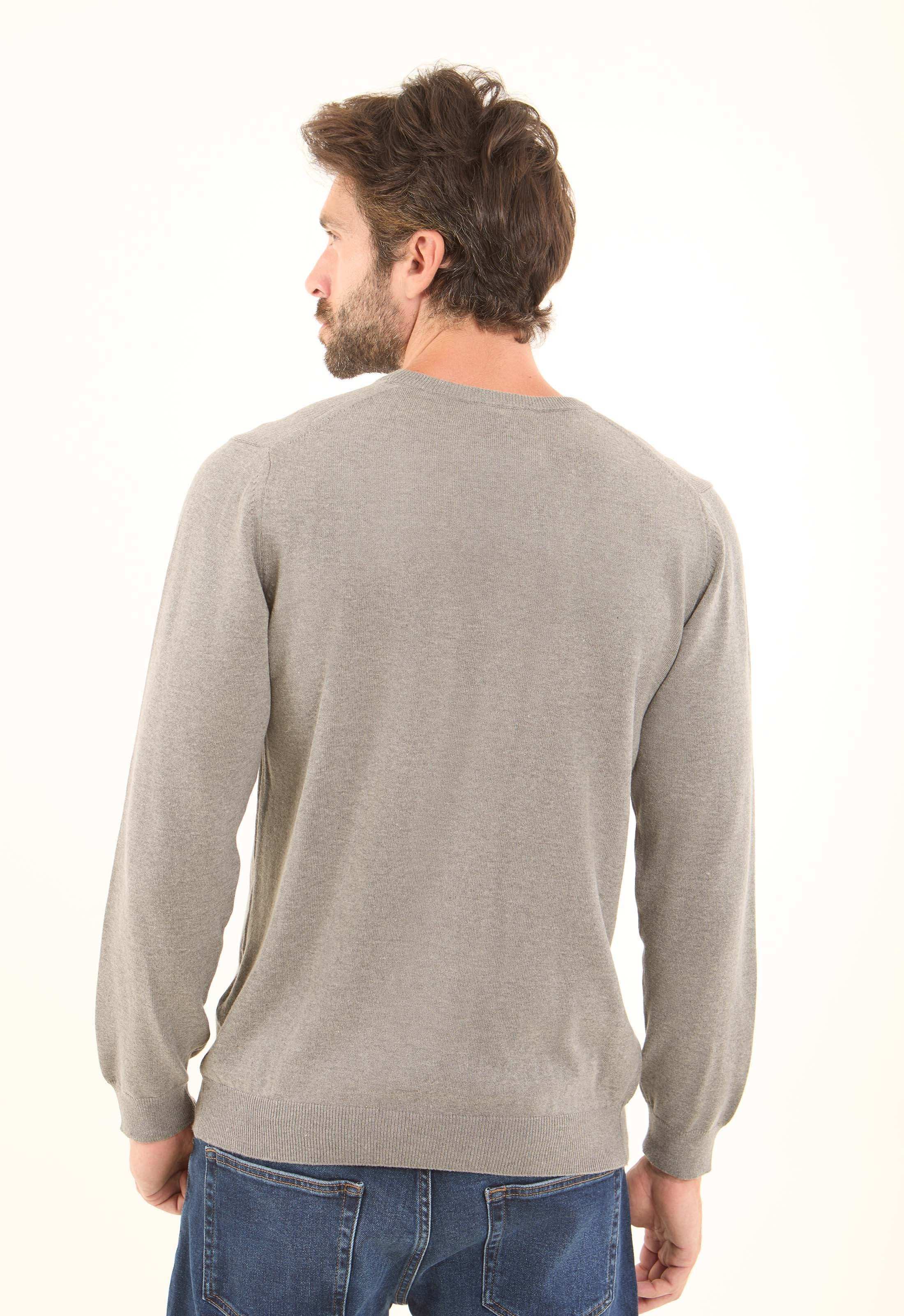 Long Sleeves Solid Basic Pullover