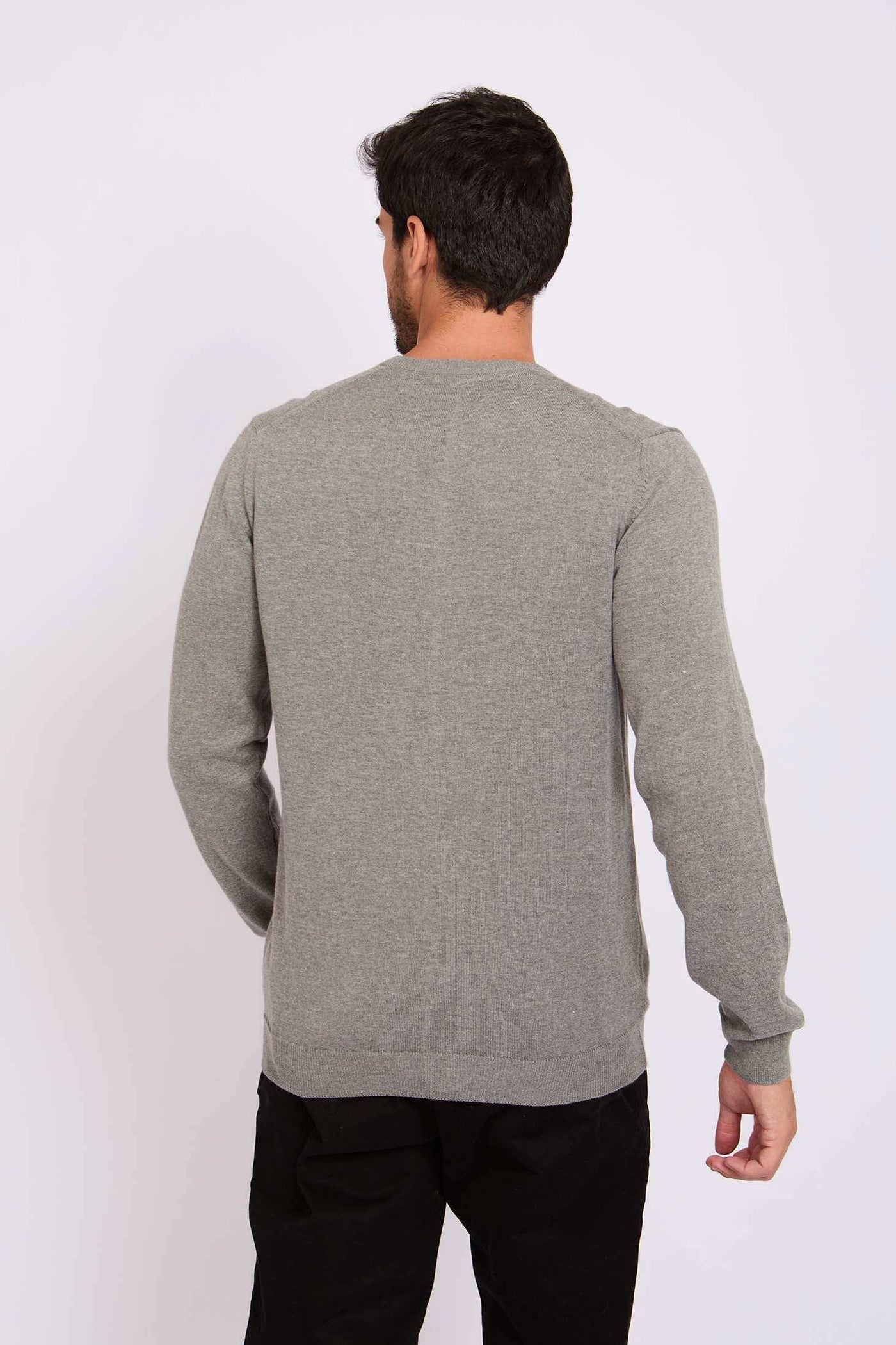 Men Regular Fit Pullover - Grey