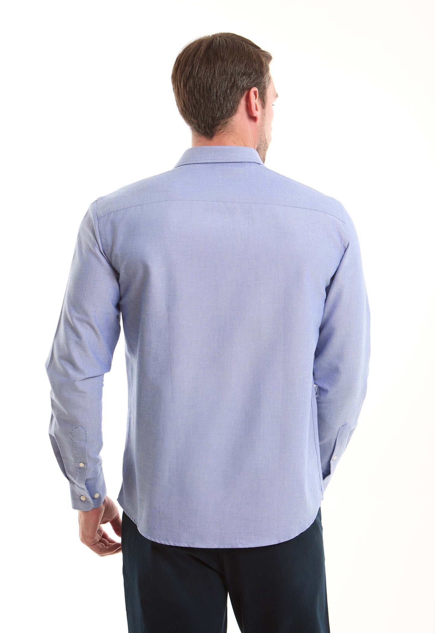 قميص أكسفورد قطن سادة