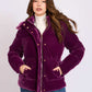 Women Regular Fit Jacket Purple