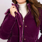 Women Regular Fit Jacket Purple
