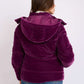 Women Regular Fit Jacket Purple