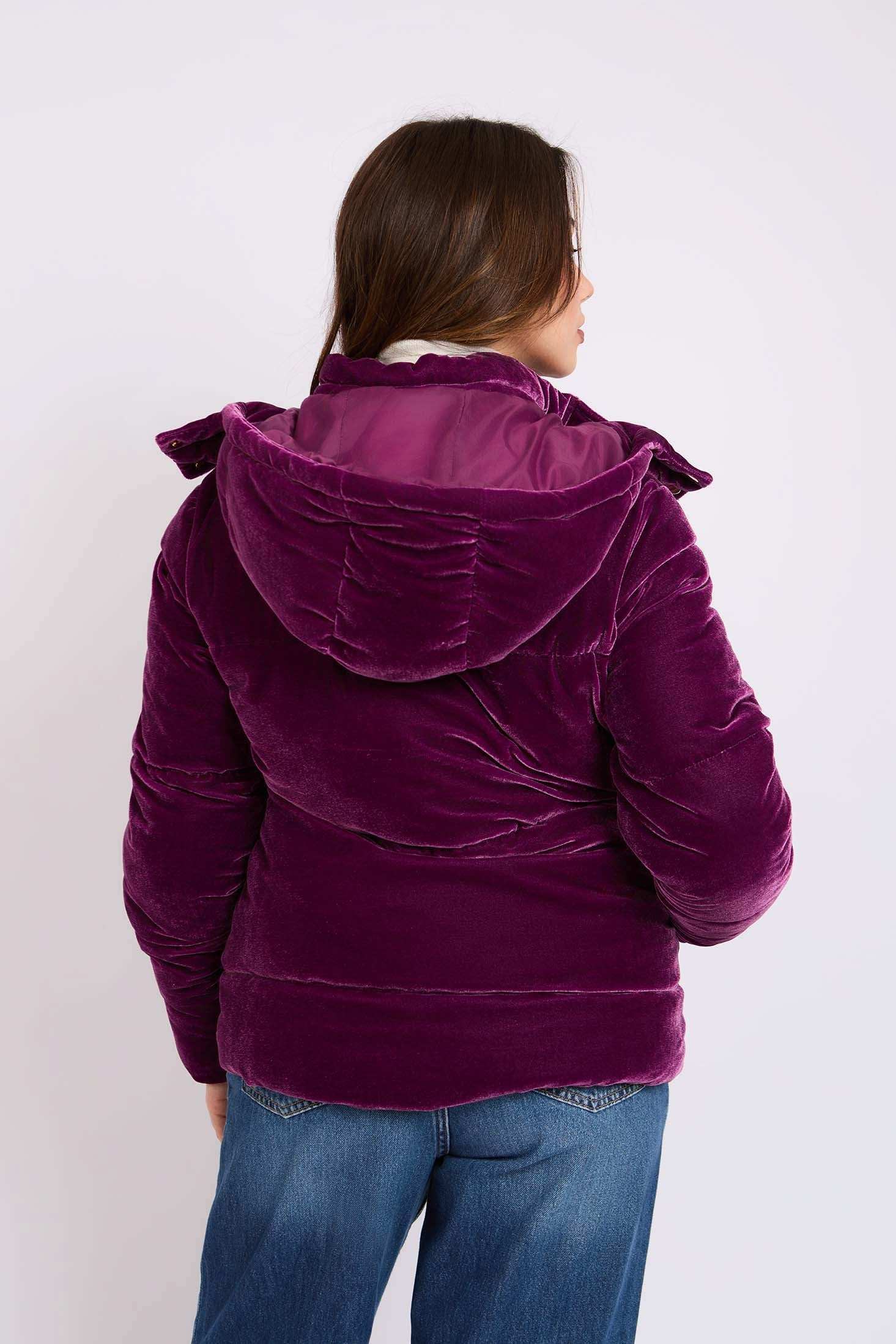 سترة نسائية عادية بنفسجي