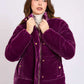 Women Regular Fit Jacket Purple