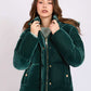 Women Regular Fit Jacket Green