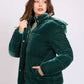 Women Regular Fit Jacket Green