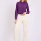 Women Regular Fit Pants Sugar Off White