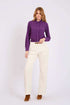 Women Regular Fit Pants Sugar Off White