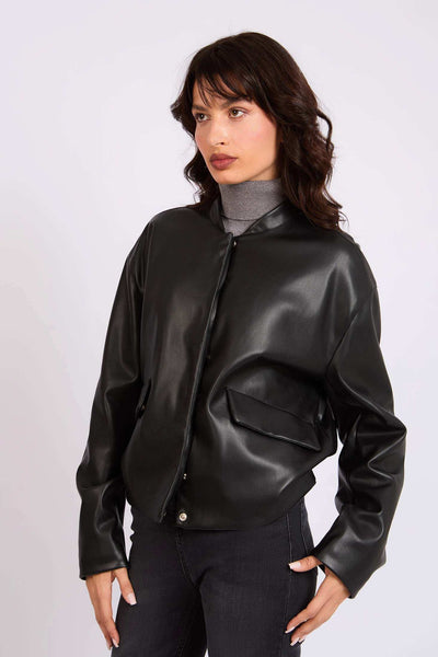 Women Regular Fit Jacket - Black