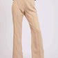 Women Regular Fit Pants Brown