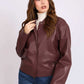 Women Regular Fit Jacket Red