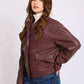 Women Regular Fit Jacket Red