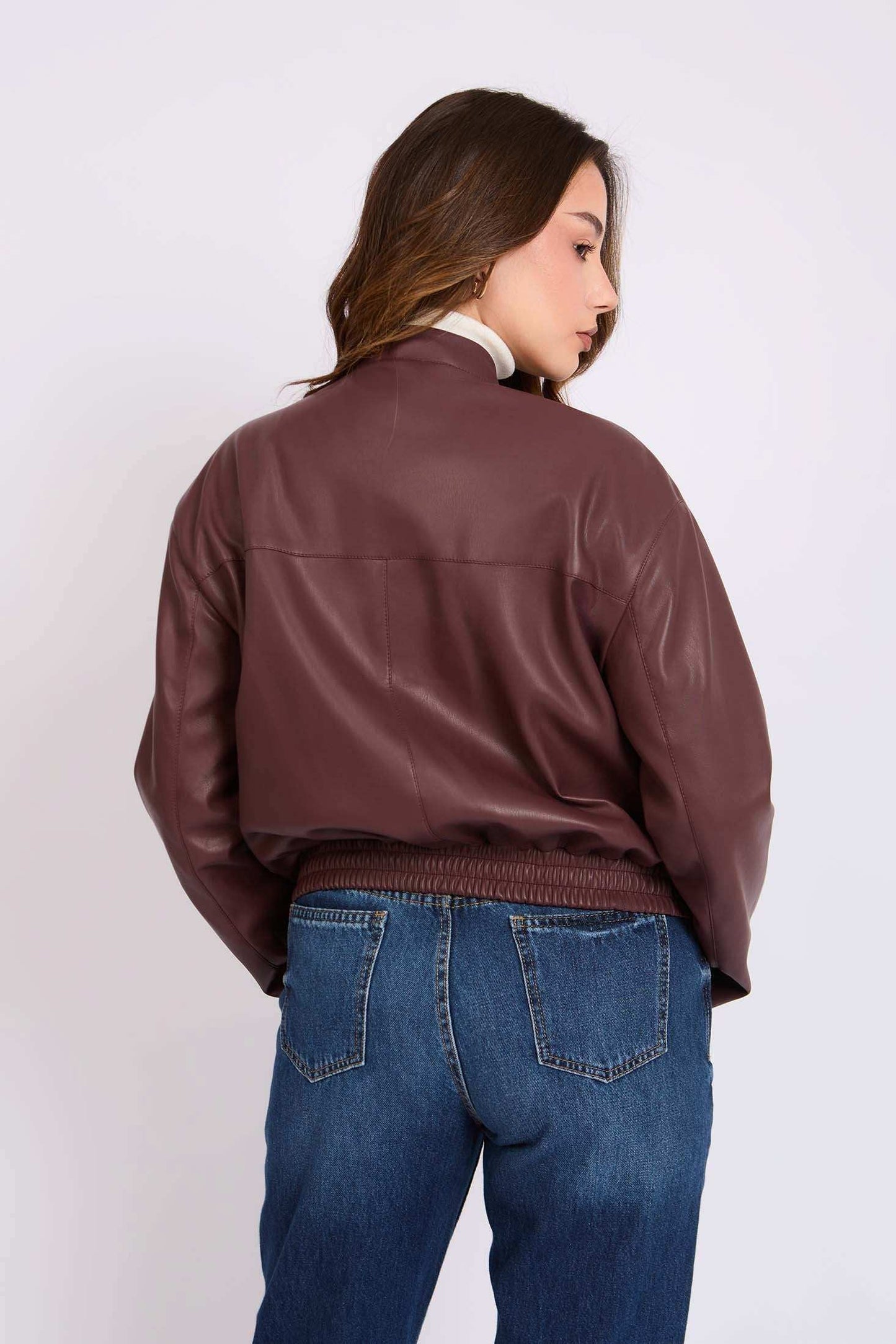 Women Regular Fit Jacket Red