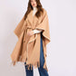 Women Regular Fit Cape Brown