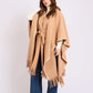Women Regular Fit Cape Brown