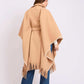 Women Regular Fit Cape Brown