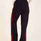 Women Side Tape Pants Navy